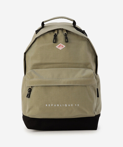DANTON（ダントン）の「DANTON | キッズ コーデュラナイロン バックパック REPUBLIQUE 12（バックパック/リュック・キッズ・ブラック/グレイッシュベージュ/ブルー系その他・-）」の2枚目の写真