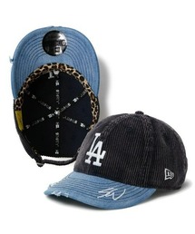 NEW ERA（ニューエラ）の「【NEW ERA】9THIRTY Sean Wotherspoon ロサンゼルス・ドジャース ネイビーコーデュロイ ウォッシュドデニムバイザー 9THIRTY 930 SW LOSDOD NVY/WASDEN（キャップ）」