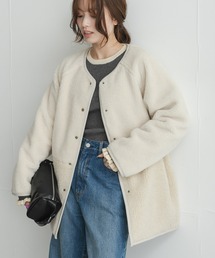 URBAN RESEARCH Sonny Label | リバーシブルボア撥水キルティングコート(その他アウター)