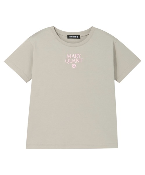 MARY QUANT(マリークワント)の「3Dロゴ刺繍 Tシャツ(Tシャツ/カットソー・レディース・グレー/ホワイト/ブラック・M)」の11枚目の写真