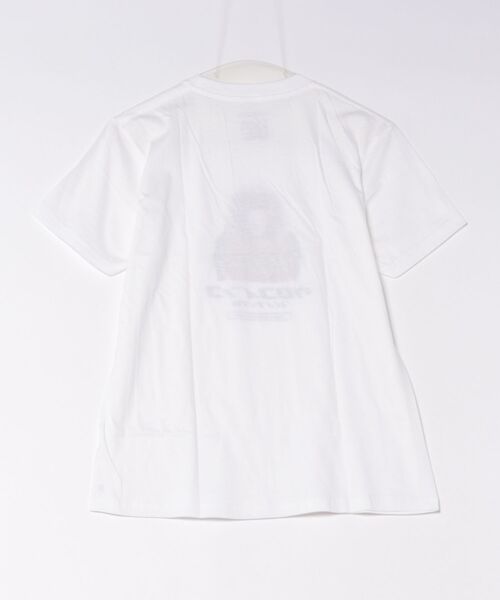 Moftique(モフティック)の「Moftique(モフティック) エントリーモデル 半袖Tシャツ アニマル ウロコインコ パイナップル 鳥 ペット インクジェットプリント 褪せ感 4.0オンス 薄手 トップス カットソー 夏 カジュアル レディース ユニセックス(Tシャツ/カットソー・レディース・ホワイト・S)」の2枚目の写真