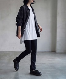 STYLE DELI | 【BLK001】カットリブレギンスパンツ(その他パンツ)
