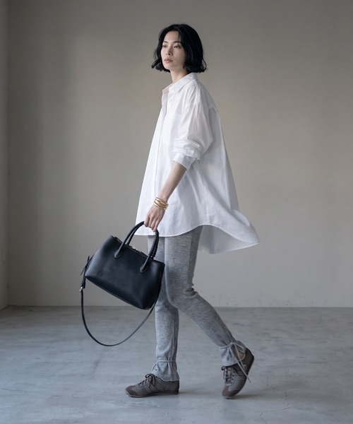 STYLE DELI(スタイルデリ)の「【BLK001】カットリブレギンスパンツ(その他パンツ・レディース・ブラック/グレー・FREE)」の19枚目の写真