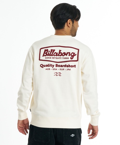 BILLABONG(ビラボン)の「BILLABONG メンズ ROAD SIGN トレーナー 【2026年秋冬モデル】/ビラボンバックプリントスウェットトレーナー(スウェット・メンズ・ブラック系その他/ブルー系その他/クリーム・X-LARGE/LARGE/MEDIUM/SMALL)」の17枚目の写真