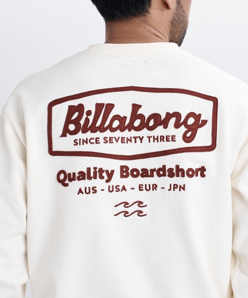 BILLABONG(ビラボン)の「BILLABONG メンズ ROAD SIGN トレーナー 【2026年秋冬モデル】/ビラボンバックプリントスウェットトレーナー(スウェット・メンズ・ブラック系その他/ブルー系その他/クリーム・X-LARGE/LARGE/MEDIUM/SMALL)」の19枚目の写真