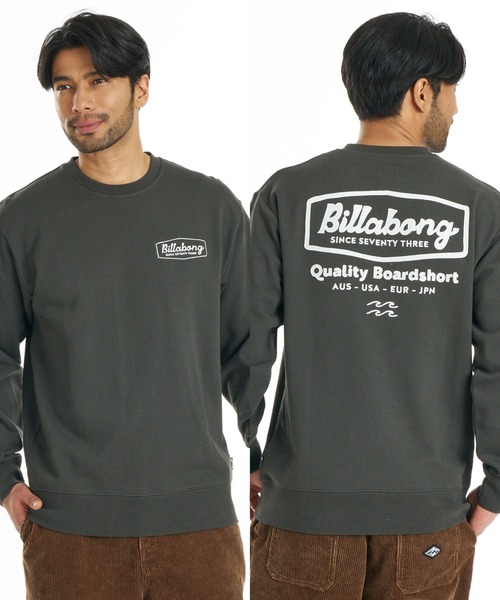 BILLABONG(ビラボン)の「BILLABONG メンズ ROAD SIGN トレーナー 【2026年秋冬モデル】/ビラボンバックプリントスウェットトレーナー(スウェット・メンズ・ブラック系その他/ブルー系その他/クリーム・X-LARGE/LARGE/MEDIUM/SMALL)」の15枚目の写真