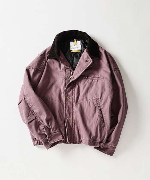 B.C STOCK(ベーセーストック)の「PofE HEAVY-DUCK PADDED BZ(その他アウター・メンズ・キャメル/ブラック/ブラウン/パープル・LARGE/MEDIUM)」の3枚目の写真
