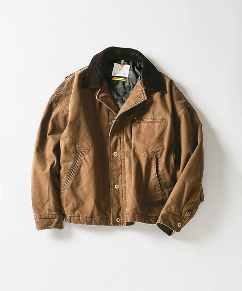 B.C STOCK(ベーセーストック)の「PofE HEAVY-DUCK PADDED BZ(その他アウター・メンズ・キャメル/ブラック/ブラウン/パープル・LARGE/MEDIUM)」の4枚目の写真