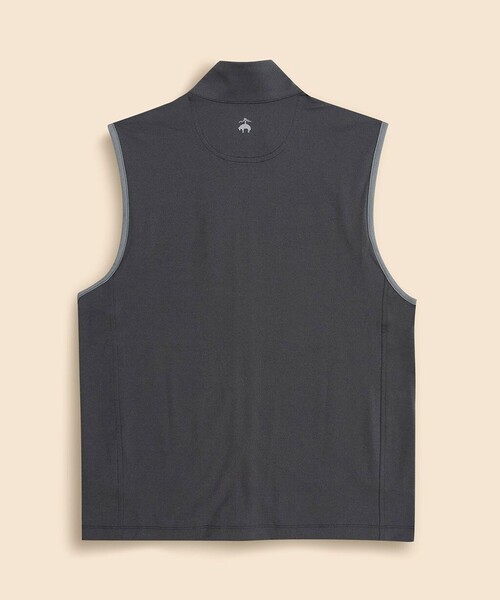 BROOKS BROTHERS（ブルックスブラザーズ）の「◆オンラインストア限定◆ Performance Series　ポリエステルブレンド　ストレッチジャージー　フルジップ　モックネックベスト（ベスト・メンズ・グレー/インディゴブルー・LARGE/MEDIUM/SMALL/X-LARGE）」の3枚目の写真