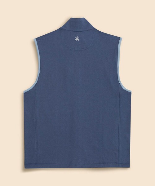 BROOKS BROTHERS（ブルックスブラザーズ）の「◆オンラインストア限定◆ Performance Series　ポリエステルブレンド　ストレッチジャージー　フルジップ　モックネックベスト（ベスト・メンズ・グレー/インディゴブルー・LARGE/MEDIUM/SMALL/X-LARGE）」の7枚目の写真