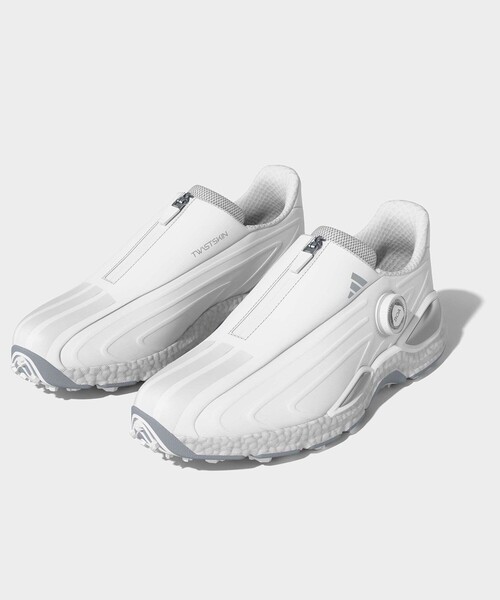 adidas Golf(アディダスゴルフ)の「【adidas(アディダス)】WOMEN'S CODECHAOS 27 BOA SPIKELESS GOLF(スニーカー・レディース・ホワイト系その他/ホワイト・24.5cm/24.0cm/23.5cm/23.0cm)」の1枚目の写真