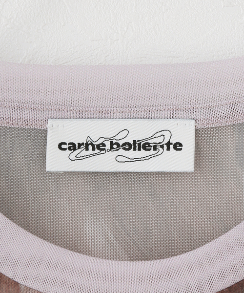 Carne Bollente（カルネボレンテ）の「Carne Bollente / カルネボレンテ Bambi Breaks Free Allover（Tシャツ/カットソー・レディース・チャコールグレー・SMALL）」の4枚目の写真
