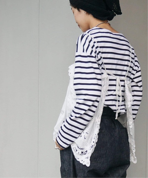 JOURNAL STANDARD LUXE(ジャーナルスタンダード ラックス)の「《追加》バテンレース キャミブラウス(シャツ/ブラウス・レディース・ホワイト/ブラック・FREE)」の11枚目の写真
