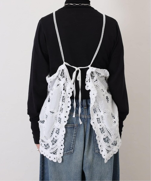 JOURNAL STANDARD LUXE(ジャーナルスタンダード ラックス)の「《追加》バテンレース キャミブラウス(シャツ/ブラウス・レディース・ホワイト/ブラック・FREE)」の15枚目の写真