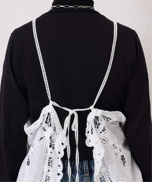 JOURNAL STANDARD LUXE(ジャーナルスタンダード ラックス)の「《追加》バテンレース キャミブラウス(シャツ/ブラウス・レディース・ホワイト/ブラック・FREE)」の17枚目の写真