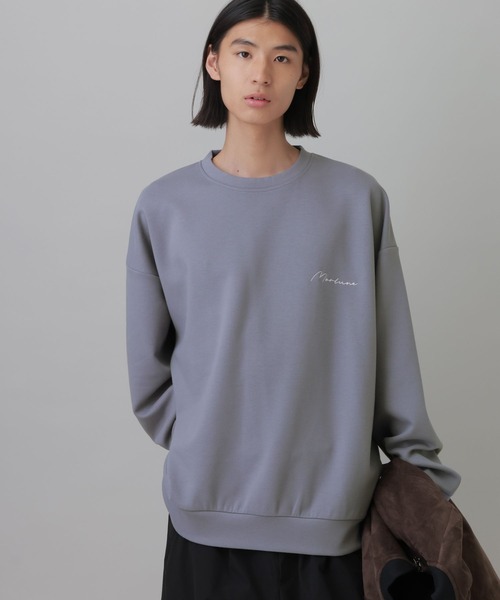 LAKOLE（ラコレ）の「Ｂ刺繍筆記ロゴプルオーバー / 1072681（スウェット・メンズ・ベージュ/グレー/パープル/ブラック・LARGE/MEDIUM）」の4枚目の写真