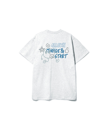 A/L グラピー オーバーサイズ 半袖Tシャツ (GOS2-6AL030)