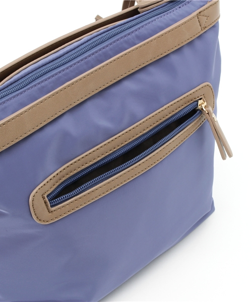 LBC（エルビーシー）の「ナイロン2WAYショルダーバッグ   （ショルダーバッグ・レディース・ブルー/ネイビー/ベージュ/グレー・ONE SIZE）」の9枚目の写真