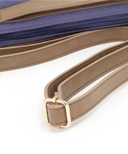 LBC（エルビーシー）の「ナイロン2WAYショルダーバッグ   （ショルダーバッグ・レディース・ブルー/ネイビー/ベージュ/グレー・ONE SIZE）」の11枚目の写真