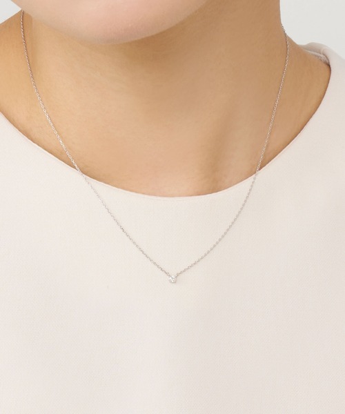 プラチナ ダイヤモンドキャトルネックレス（ネックレス）｜VENDOME