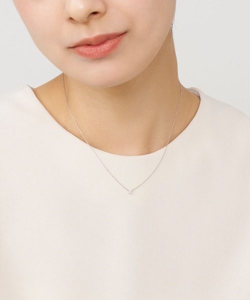 プラチナ ダイヤモンドキャトルネックレス（ネックレス）｜VENDOME