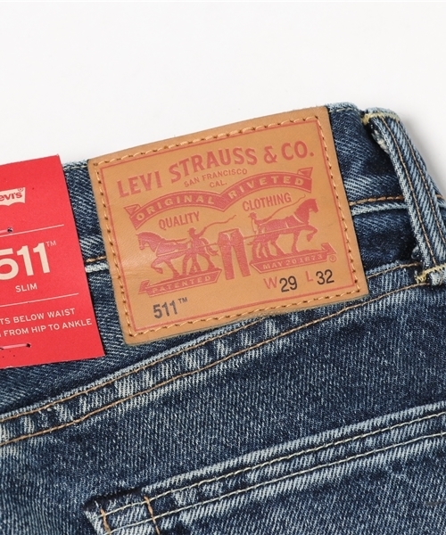 Levi's（リーバイス）の「MFO 511(T)-スリムフィット/ HEAVY ICE BURGE（デニムパンツ・メンズ・ダークインディゴブルー・W30 L32/W33 L32/W32 L32/W31 L32/W29 L32/W34 L32/W28 L32）」の5枚目の写真