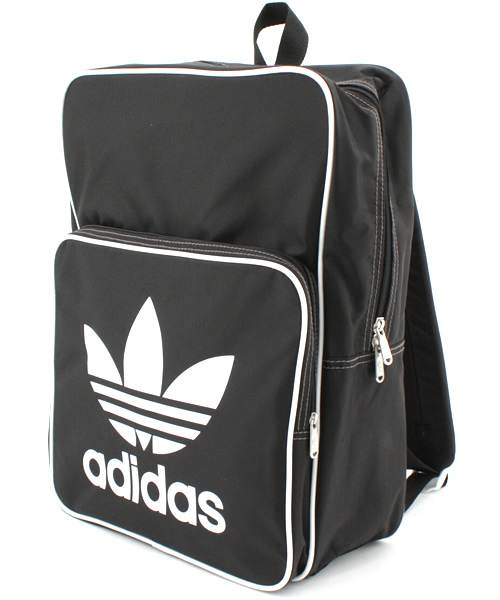 adidas（アディダス）の「ADICOLOR BACKPACK（バックパック/リュック・ブラック/ブルー・ﾌﾘ-）」の2枚目の写真