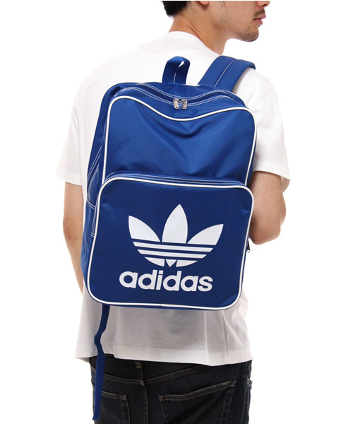 adidas（アディダス）の「ADICOLOR BACKPACK（バックパック/リュック・ブラック/ブルー・ﾌﾘ-）」の9枚目の写真