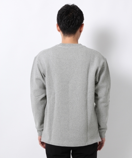 GLOBAL WORK（グローバルワーク）の「トンプキンウラケクルーネック/735744（Tシャツ/カットソー・メンズ・グレー/ブラック/ダークブラウン/ネイビー・MEDIUM/SMALL/X-LARGE/LARGE）」の8枚目の写真