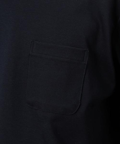 green label relaxing（グリーンレーベルリラクシング）の「KC SUPIMA/C PONTE C/N LS◆（Tシャツ/カットソー・メンズ・ホワイト/グレー/ネイビー・LARGE/SMALL/MEDIUM）」の11枚目の写真