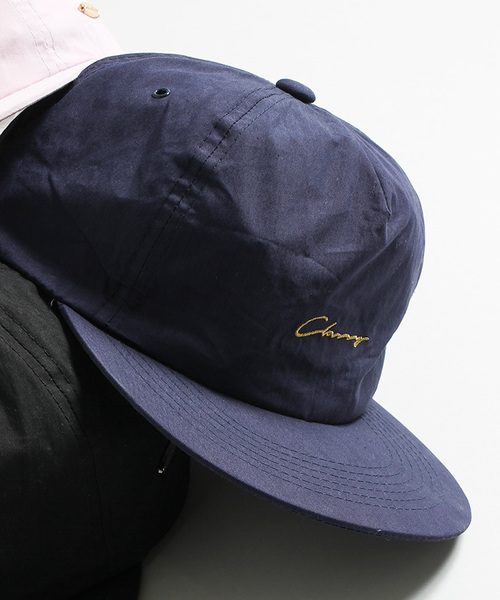 WEGO（ウィゴー）の「WEGO/コットンナイロン5パネルキャップ（キャップ・メンズ・ネイビー/ライトピンク/ブラック/ホワイト/ライトグレー・FREE）」の4枚目の写真