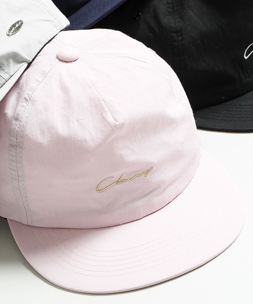 WEGO（ウィゴー）の「WEGO/コットンナイロン5パネルキャップ（キャップ・メンズ・ネイビー/ライトピンク/ブラック/ホワイト/ライトグレー・FREE）」の5枚目の写真