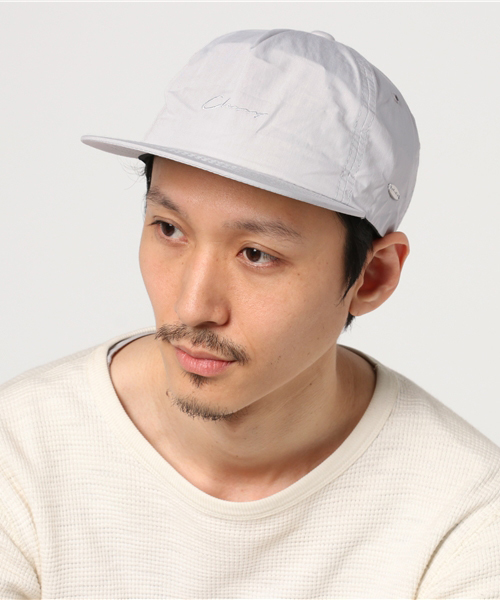 WEGO（ウィゴー）の「WEGO/コットンナイロン5パネルキャップ（キャップ・メンズ・ネイビー/ライトピンク/ブラック/ホワイト/ライトグレー・FREE）」の10枚目の写真