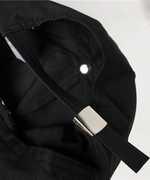 WEGO（ウィゴー）の「WEGO/コットンナイロン5パネルキャップ（キャップ・メンズ・ネイビー/ライトピンク/ブラック/ホワイト/ライトグレー・FREE）」の6枚目の写真