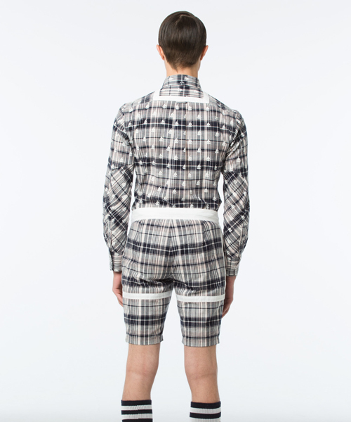 koe×THOM BROWNE（コエトムブラウン）の「[koe×THOM BROWNE]MENS MADRAS BUTTONDOWN SHIRT（シャツ/ブラウス・メンズ・マルチ・SMALL/LARGE/MEDIUM）」の13枚目の写真