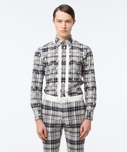 koe×THOM BROWNE（コエトムブラウン）の「[koe×THOM BROWNE]MENS MADRAS BUTTONDOWN SHIRT（シャツ/ブラウス・メンズ・マルチ・SMALL/LARGE/MEDIUM）」の17枚目の写真