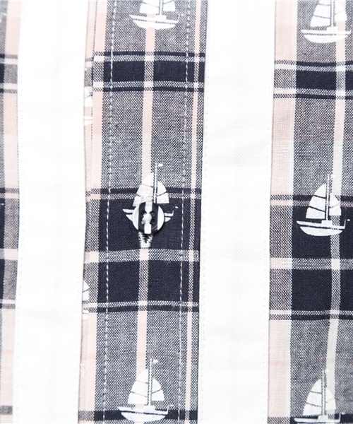 koe×THOM BROWNE（コエトムブラウン）の「[koe×THOM BROWNE]MENS MADRAS BUTTONDOWN SHIRT（シャツ/ブラウス・メンズ・マルチ・SMALL/LARGE/MEDIUM）」の11枚目の写真