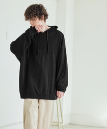 MONO-MART | スーパーオーバーサイズパーカー プルオーバースウェット ビッグシルエット(T/Rポンチ)(パーカー)