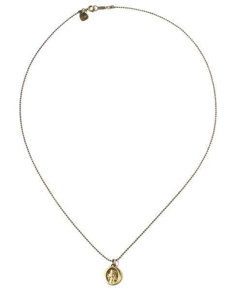 BEAMS（ビームス）の「BEAMS / マリアネックレス (brass)（ネックレス・メンズ・ゴールド・ONE SIZE）」の2枚目の写真