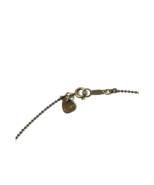 BEAMS（ビームス）の「BEAMS / マリアネックレス (brass)（ネックレス・メンズ・ゴールド・ONE SIZE）」の3枚目の写真