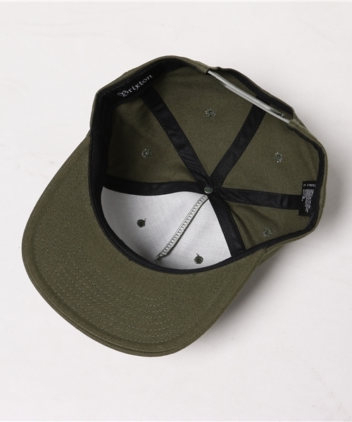 BRIXTON（ブリクストン）の「ブリクストン スナップバックキャップ ノルマンディー グリーン BRIXTON（キャップ・メンズ・オリーブ・FREE）」の4枚目の写真