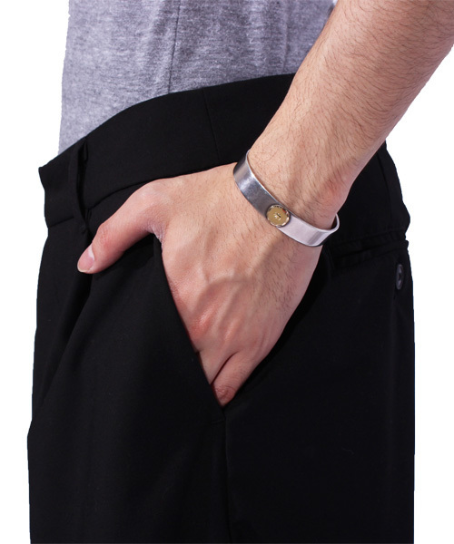 ８(eight)（エイト）の「ガウチョパンツ ワイド サルエルパンツ（スラックス・メンズ・グレー/ブラック・X-LARGE/MEDIUM/LARGE）」の16枚目の写真