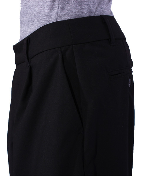 ８(eight)（エイト）の「ガウチョパンツ ワイド サルエルパンツ（スラックス・メンズ・グレー/ブラック・X-LARGE/MEDIUM/LARGE）」の17枚目の写真