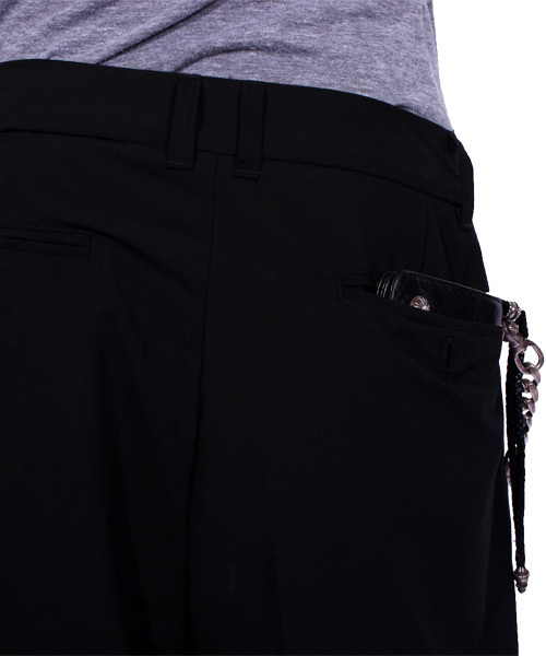 ８(eight)（エイト）の「ガウチョパンツ ワイド サルエルパンツ（スラックス・メンズ・グレー/ブラック・X-LARGE/MEDIUM/LARGE）」の8枚目の写真