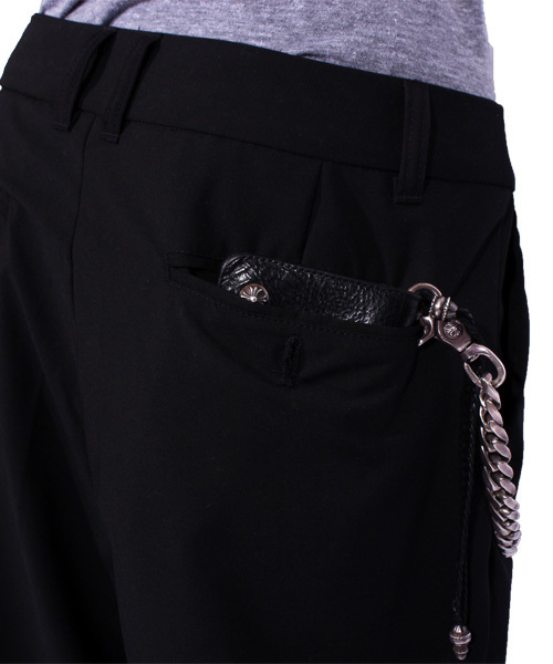 ８(eight)（エイト）の「ガウチョパンツ ワイド サルエルパンツ（スラックス・メンズ・グレー/ブラック・X-LARGE/MEDIUM/LARGE）」の9枚目の写真