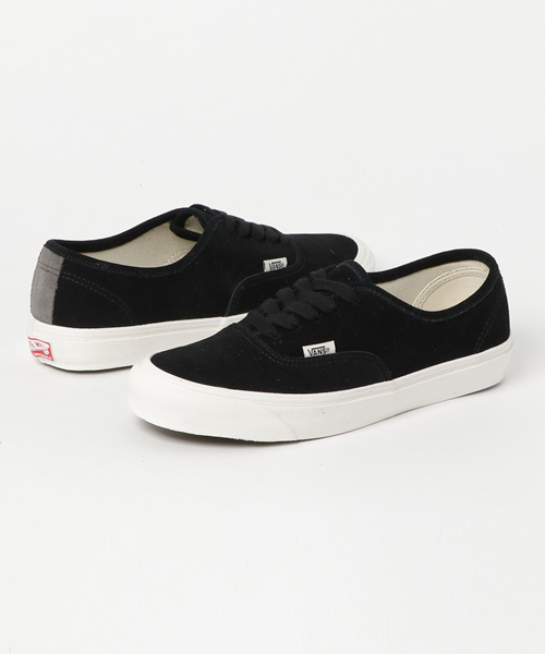 vans og authentic lx black suede