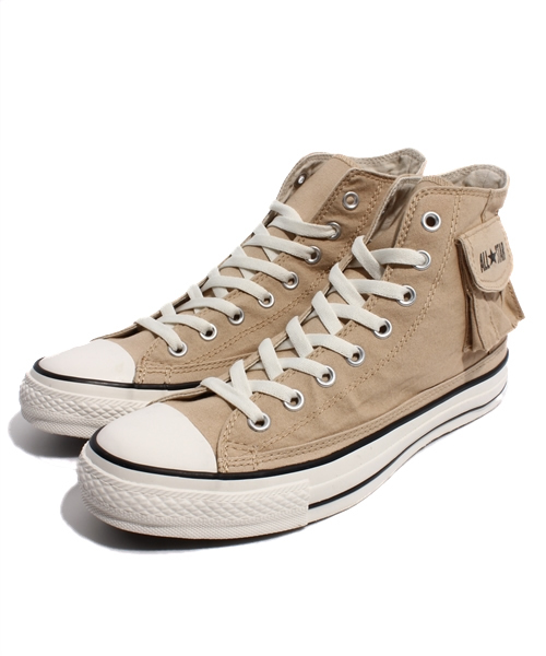 CONVERSE（コンバース）の「ALL STAR CARGO-PANTS HI/オールスター カーゴパンツ HI（スニーカー・メンズ・ブラック/ベージュ/カーキ・3/4/4.5/5/6.5/7/7.5/8/8.5/9/9.5/10.5/11.5/3.5）」の3枚目の写真