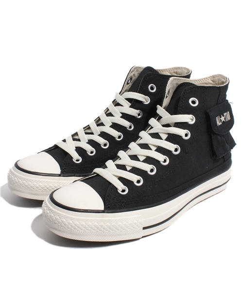 CONVERSE（コンバース）の「ALL STAR CARGO-PANTS HI/オールスター カーゴパンツ HI（スニーカー・メンズ・ブラック/ベージュ/カーキ・3/4/4.5/5/6.5/7/7.5/8/8.5/9/9.5/10.5/11.5/3.5）」の2枚目の写真