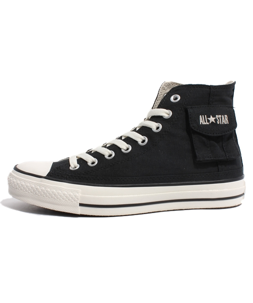 CONVERSE（コンバース）の「ALL STAR CARGO-PANTS HI/オールスター カーゴパンツ HI（スニーカー・メンズ・ブラック/ベージュ/カーキ・3/4/4.5/5/6.5/7/7.5/8/8.5/9/9.5/10.5/11.5/3.5）」の4枚目の写真