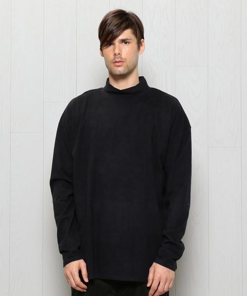 UNUSED(アンユーズド)の「<UNUSED>TURTLE NECK LONG SLEEVE/カットソー.(Tシャツ/カットソー・メンズ・オフホワイト/ブラック/ターコイズブルー・2/3)」の4枚目の写真